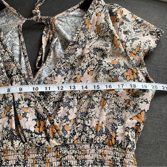 American Eagle Floral Tier Dress Size Size L - Picture 9 of 11
